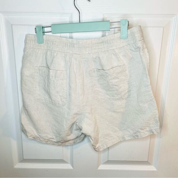 Amazon Essentials Women's 4.5" Inseam Drawstring Linen Blend Short M - Picture 7 of 9